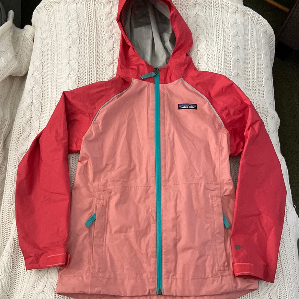 Patagonia Kids Pink  Raincoat